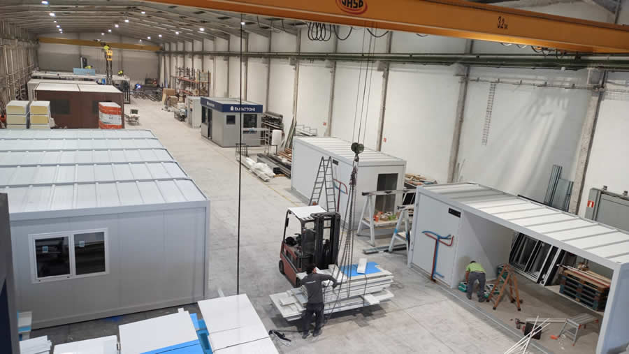 Fácil instalación y ahorro de costes de oficinas modulares