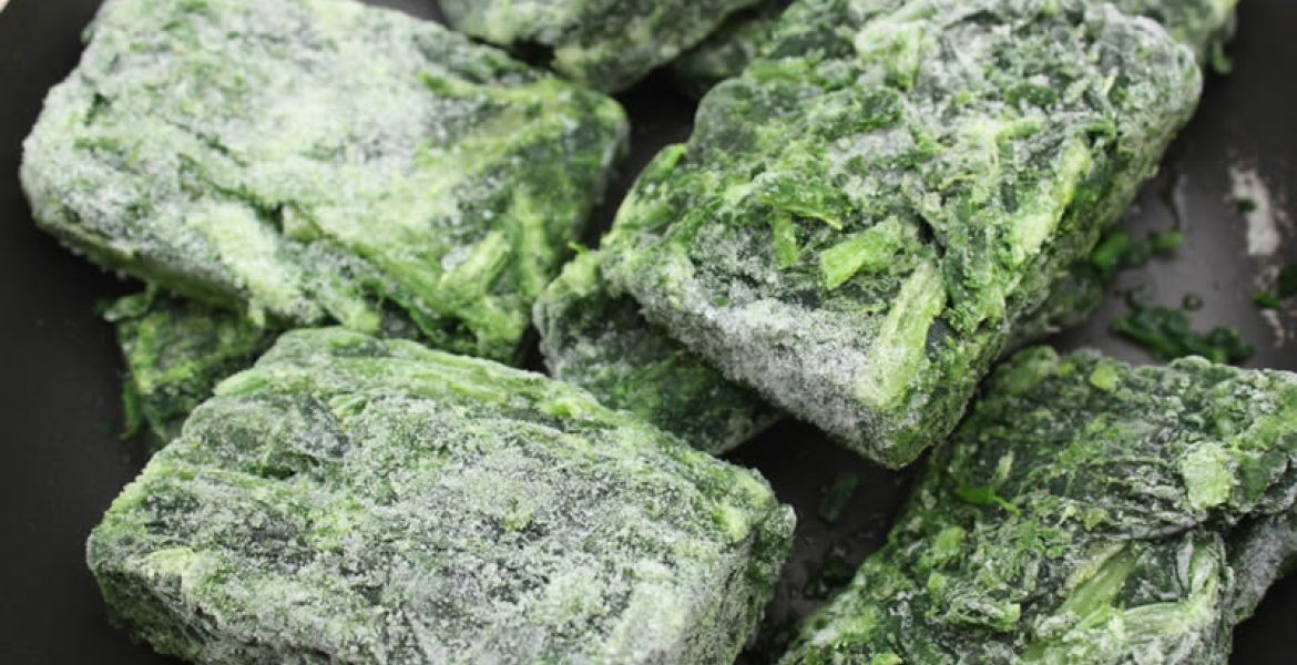 Diferencia alimentos congelados o frescos