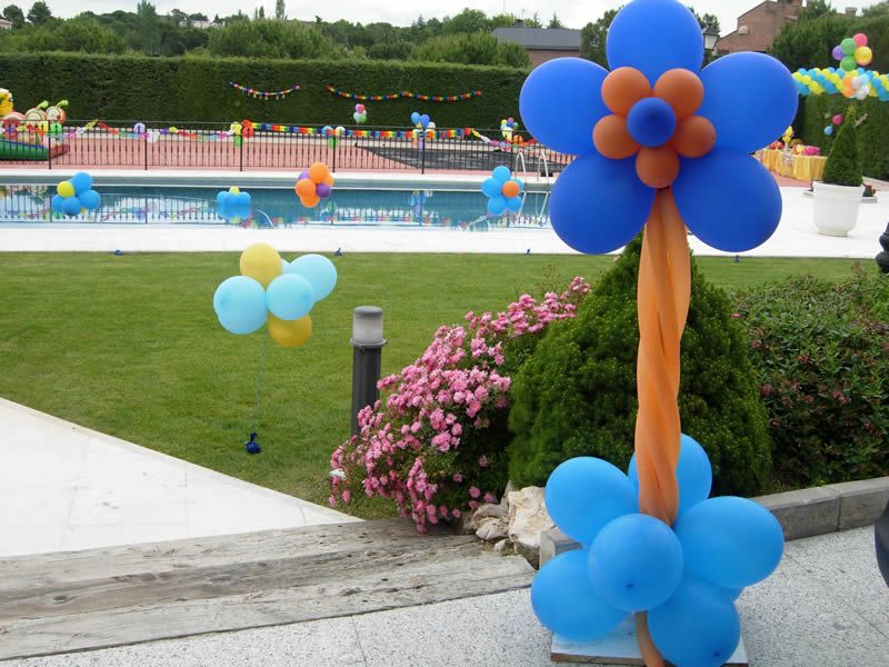 Decoracion con globos